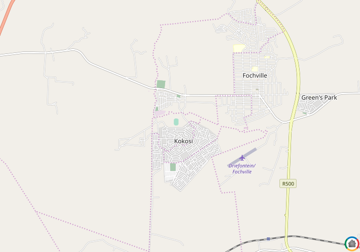 Map location of Kokosi